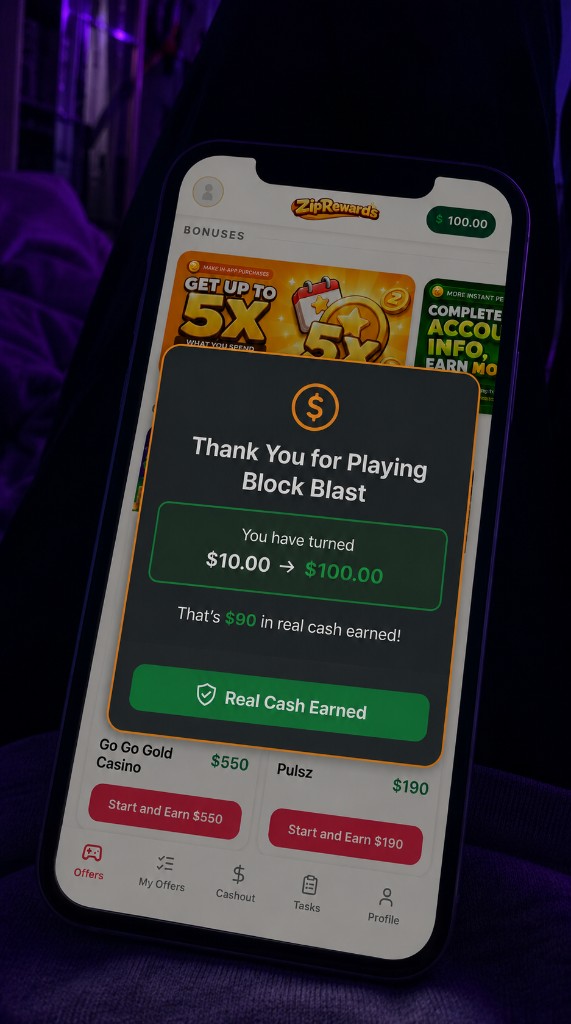 Recent cashout proof
